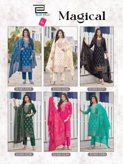 Blue hills magical 3pcs kurti manufacturers and wholesalers tiruppur tamil nadu